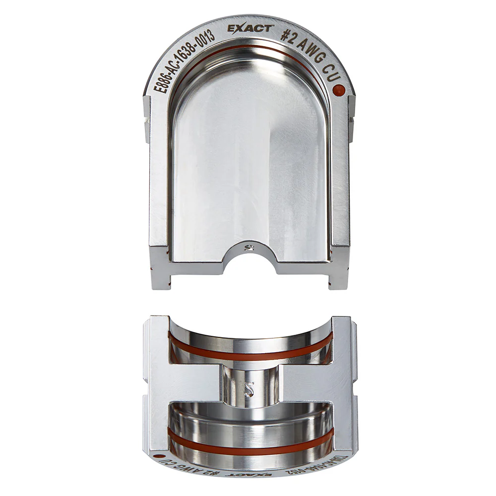 Milwaukee 49-12-U002C EXACT™ #2 Copper 12T U-Style Die - Moutools