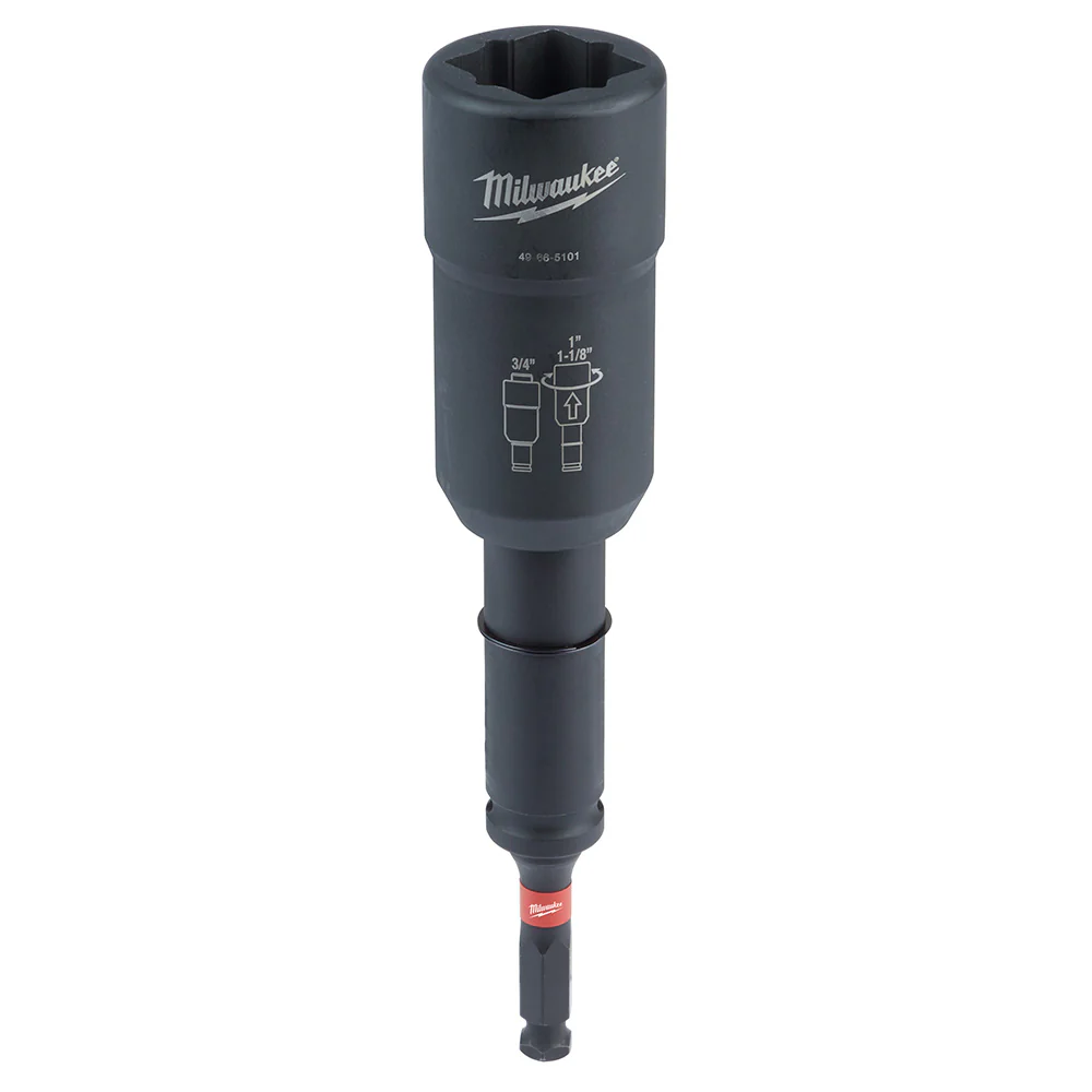 Milwaukee 49-66-5101 Shockwave Lineman's 3 in 1 Distribution Utility Socket - Moutools