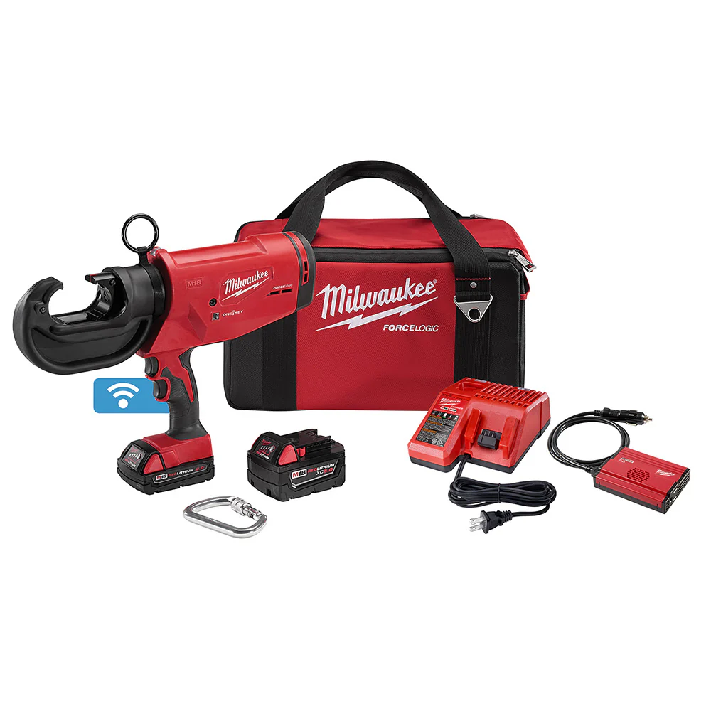 Milwaukee 2778-22 M18™ FORCELOGIC™ 12T Utility Crimper - Moutools