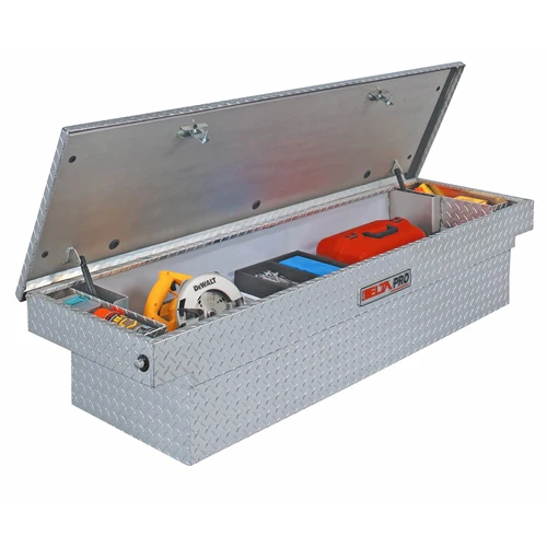 JOBOX PAC1580000 Aluminum Single Lid Full-size Crossover Truck Box - Moutools