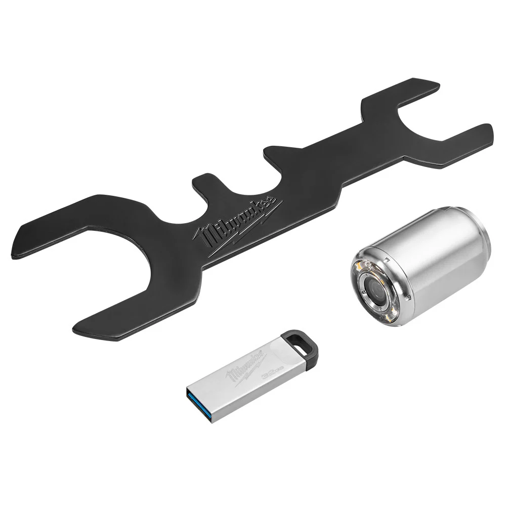 Milwaukee 48-53-3973 25mm Camera Head Replacement Kit for M18 Modular Pipeline Inspection System - Moutools