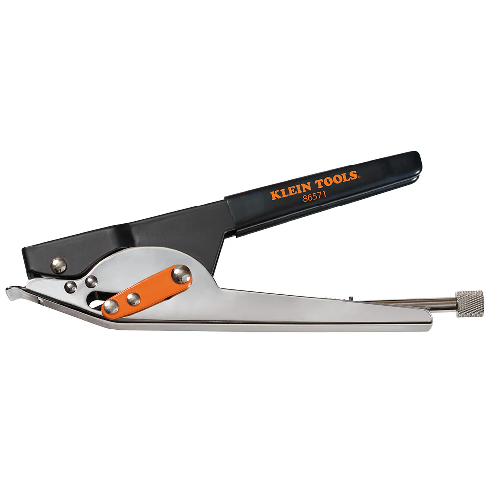Klein Tools 86571 Nylon Tie Tensioning Tool with Auto Cutoff - Moutools