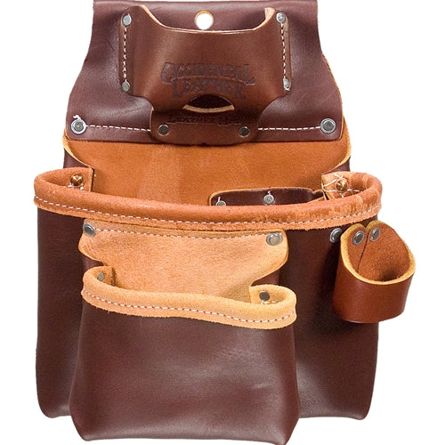 Occidental Leather 5018 2 Pouch Pro Tool Bag with Tape Measure Pouch - Moutools