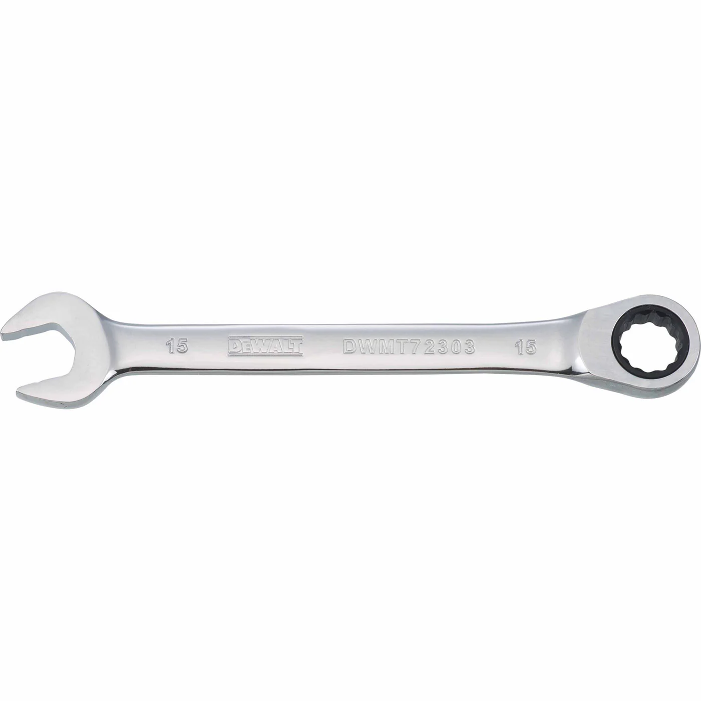 Dewalt DWMT72303OSP Mechanics Ratcheting Combination Wrench 15 MM - Moutools