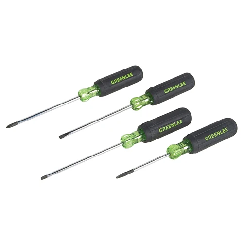 Greenlee 0153-03C 4-Pieces Mini-Precision Screwdriver Set - Moutools
