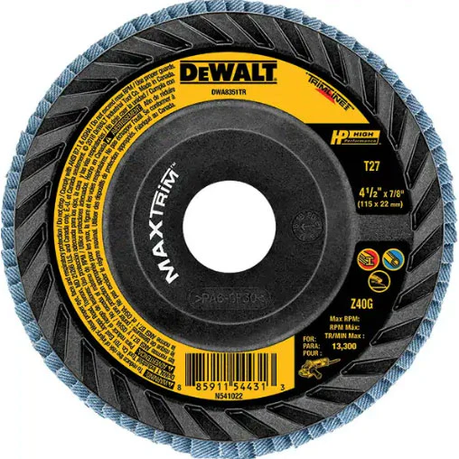 DeWalt DWA8357HTR 4-1/2