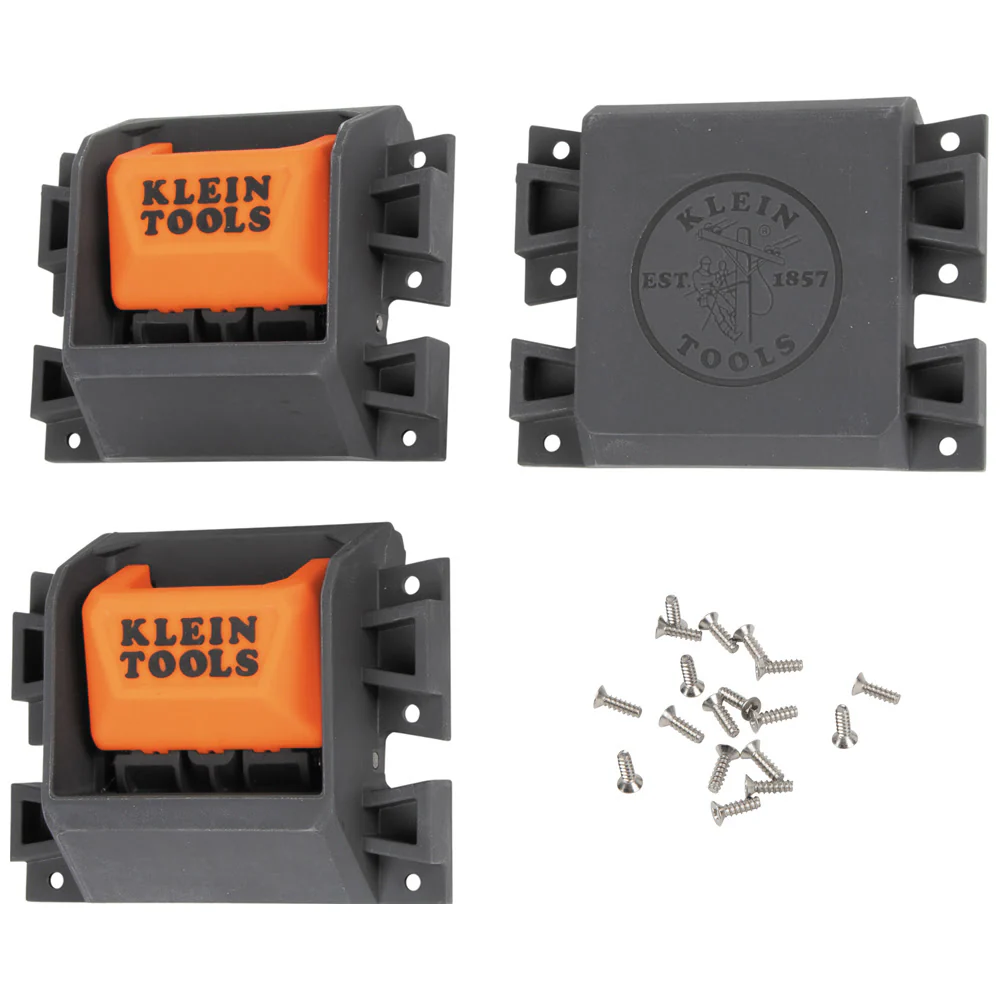 Klein BCRP01 Cartridges with Blank Insert Cartridge, Rail System, 2-Pack - Moutools