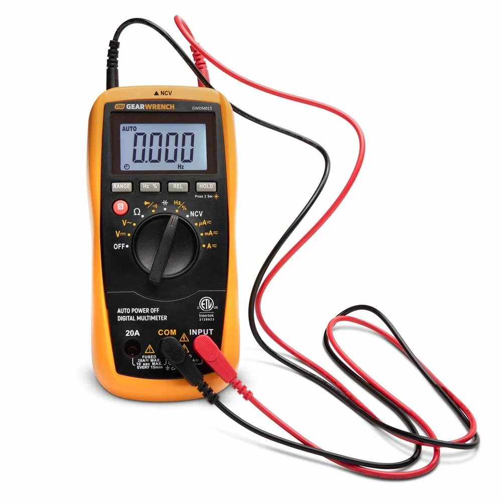 GearWrench GWDM015 Technicians True RMS Digital Multimeter - Moutools