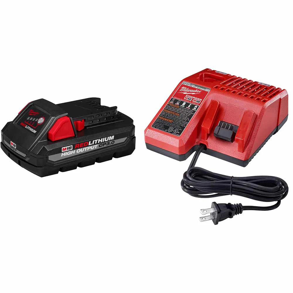 Milwaukee 48-59-1835 M18 REDLITHIUM HIGH OUTPUT CP3.0 Starter Kit - Moutools