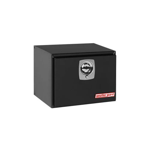 WeatherGuard 524-5-02 Gloss Black Steel Underbed Box, Standard, 4.5 Cu. Ft. - Moutools