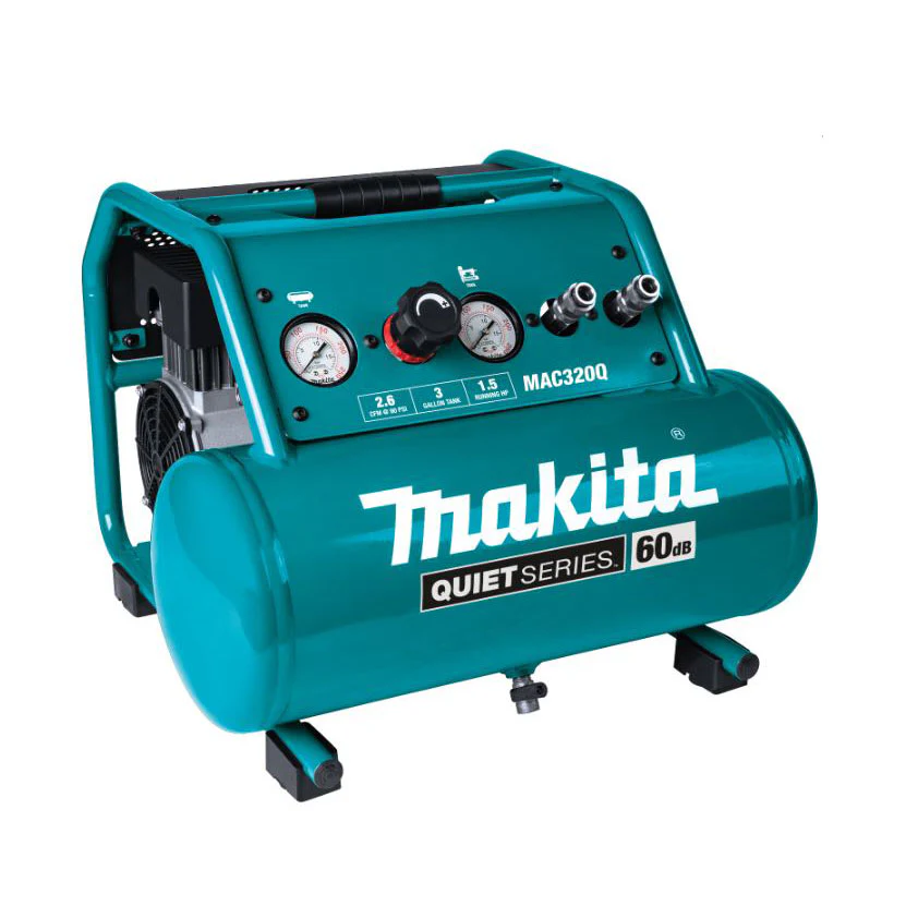 Makita MAC320Q Quiet Series 1-1/2 HP Electric Air Compressor - Moutools