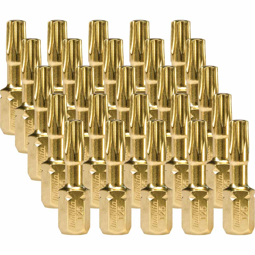 Makita B-44731 Impact GOLD® #25 Torx Insert Bit, 25/pk - Moutools