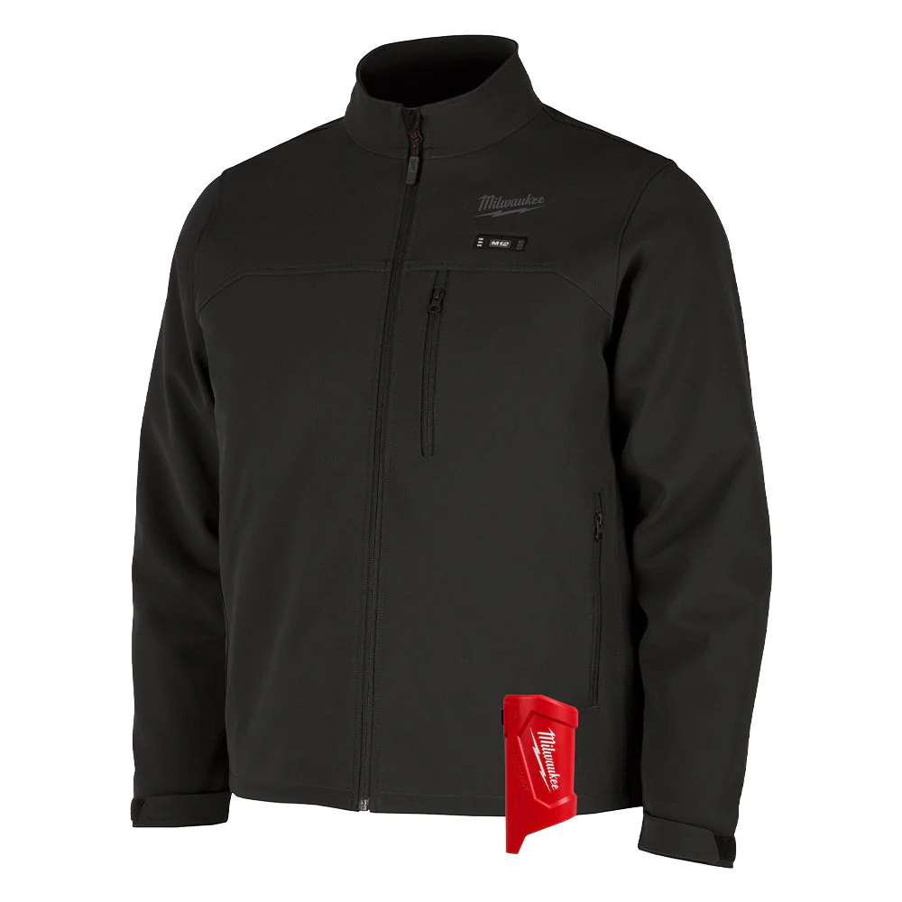 Milwaukee M100B-20 M12 Heated Black Toughshell Jacket Only - Moutools