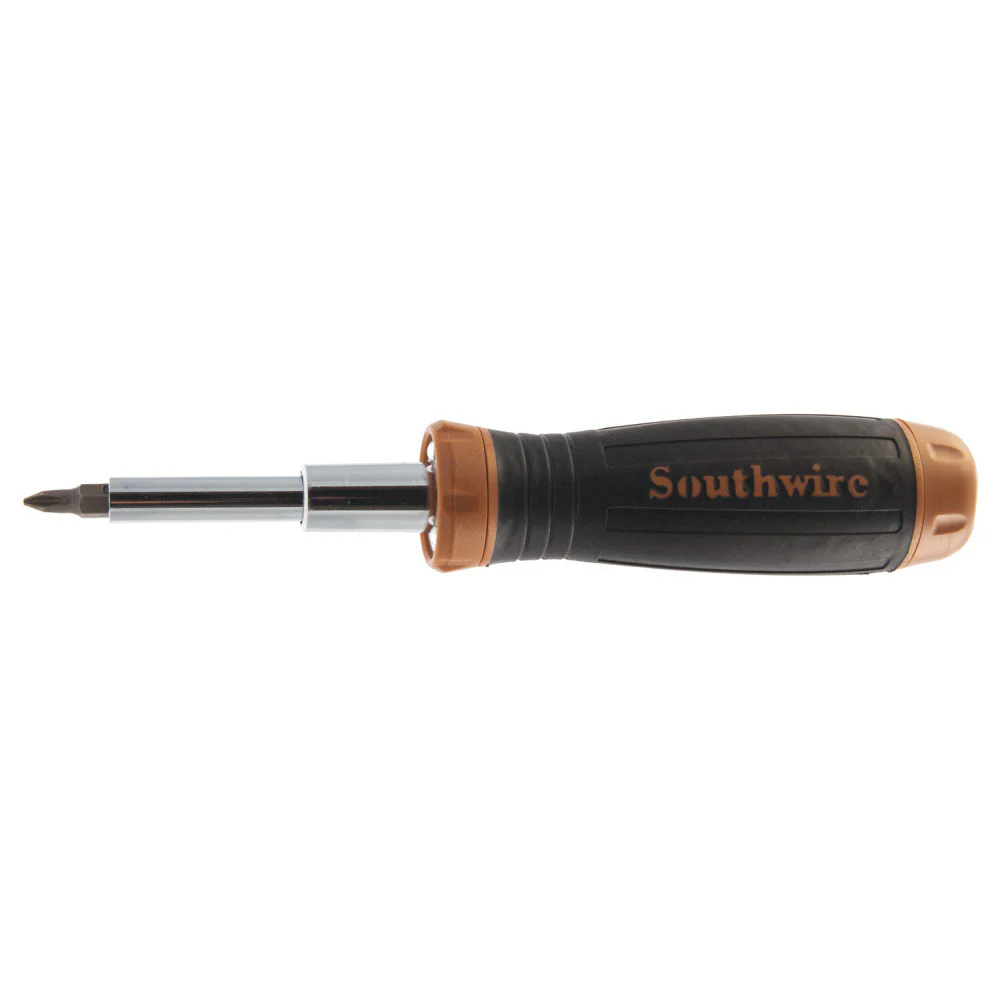 Southwire SD5N1LITE 5-in-1 Multi-Bit Lighted Screwdriver - Moutools