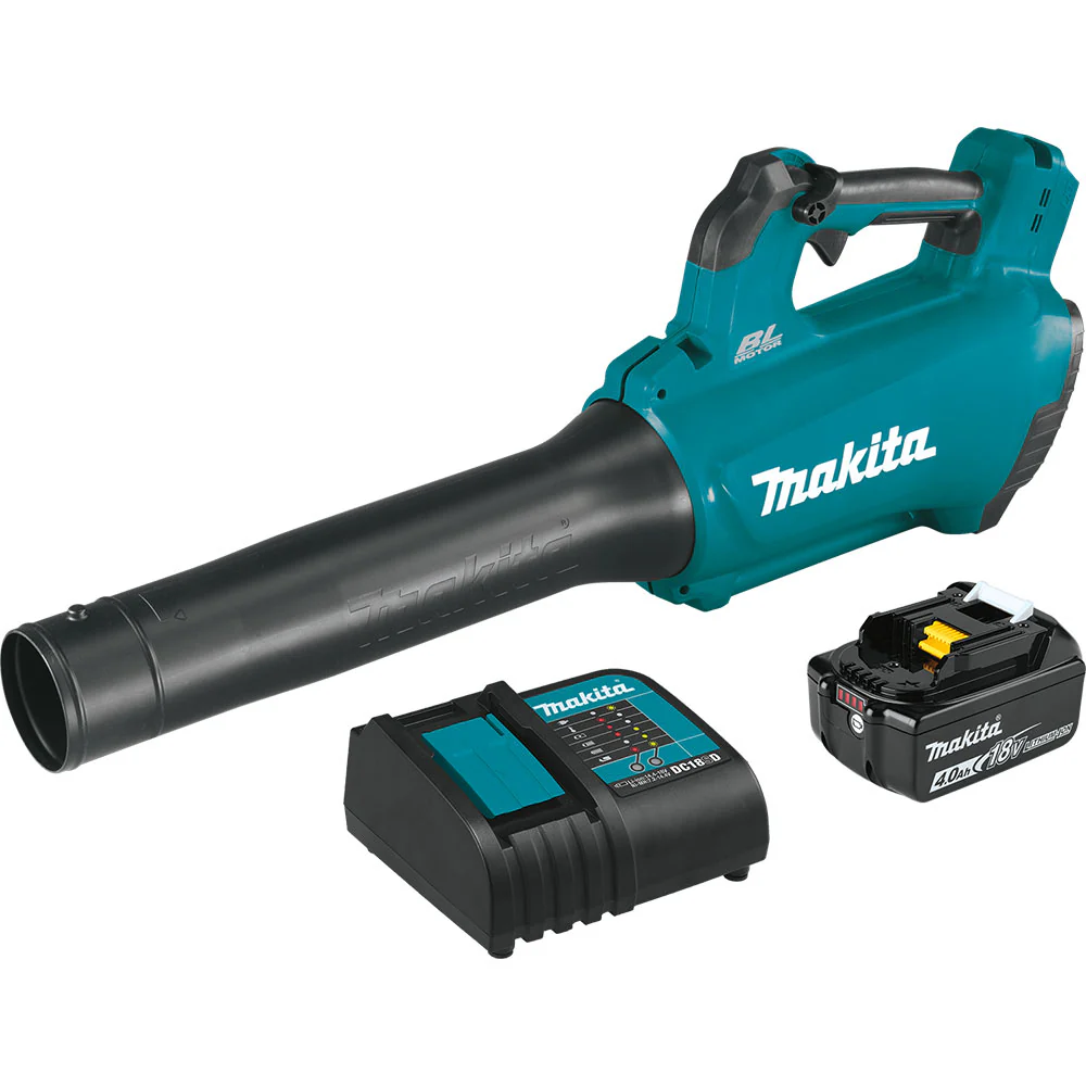 Makita XBU03SM1 18V LXT Lithium-Ion Brushless Cordless Blower Kit (4.0Ah) - Moutools