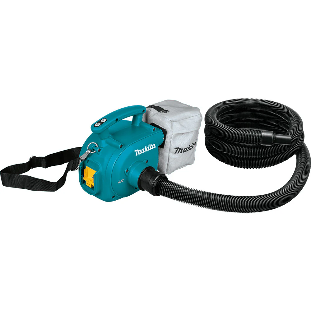 Makita XCV02Z 18V LXT Portable Dry Dust Extractor/Blower (Tool Only) - Moutools
