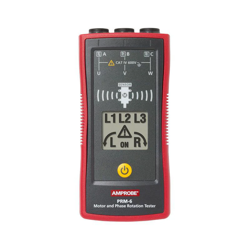 Amprobe 5103781 PRM-6/KIT 3-Phase Motors Troubleshooting Kit W/ Multimeter And Clampmeter - Moutools
