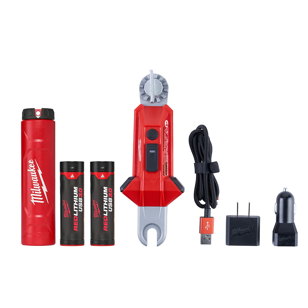 Milwaukee 2119-22 USB Rechargeable Utility Hot Stick Light - Moutools