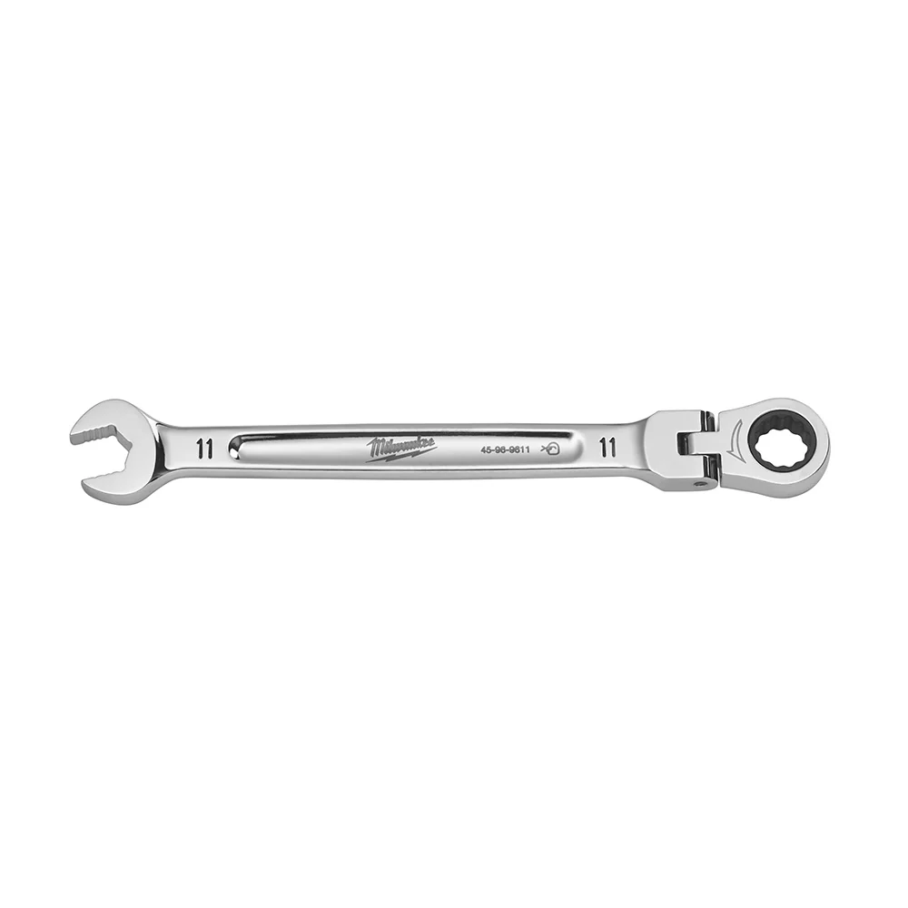 Milwaukee 45-96-9611 11mm Flex Head Combination Wrench - Moutools