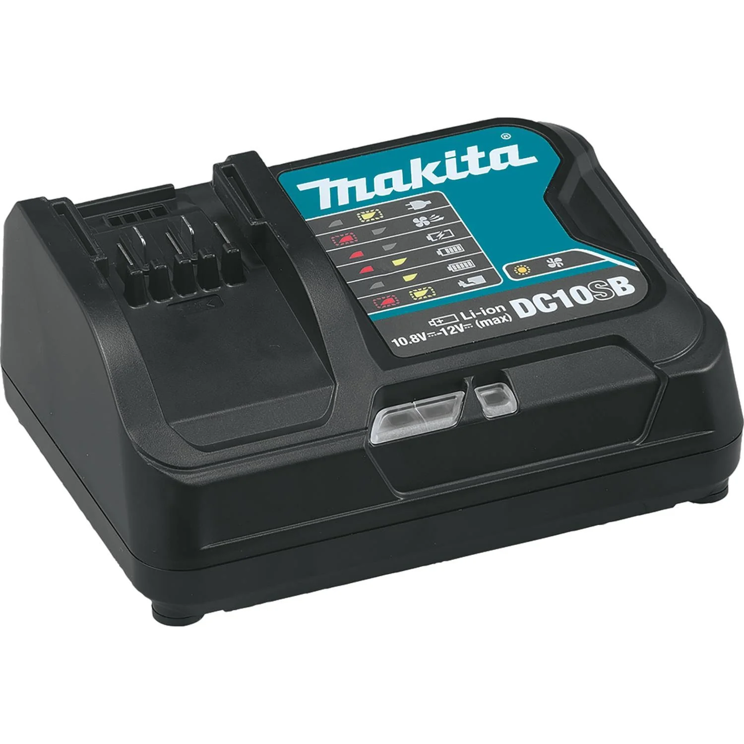 Makita DC10SB 12V Max CXT Lithium-Ion Rapid Optimum Charger - Moutools