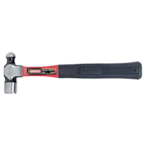 Proto J1312PGD 12 Oz. Ball Pein Hammer With Fiberglass Handle - Moutools