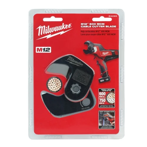 Milwaukee 48-44-0410 M12 600 MCM Cable Cutter Blade Set - Moutools