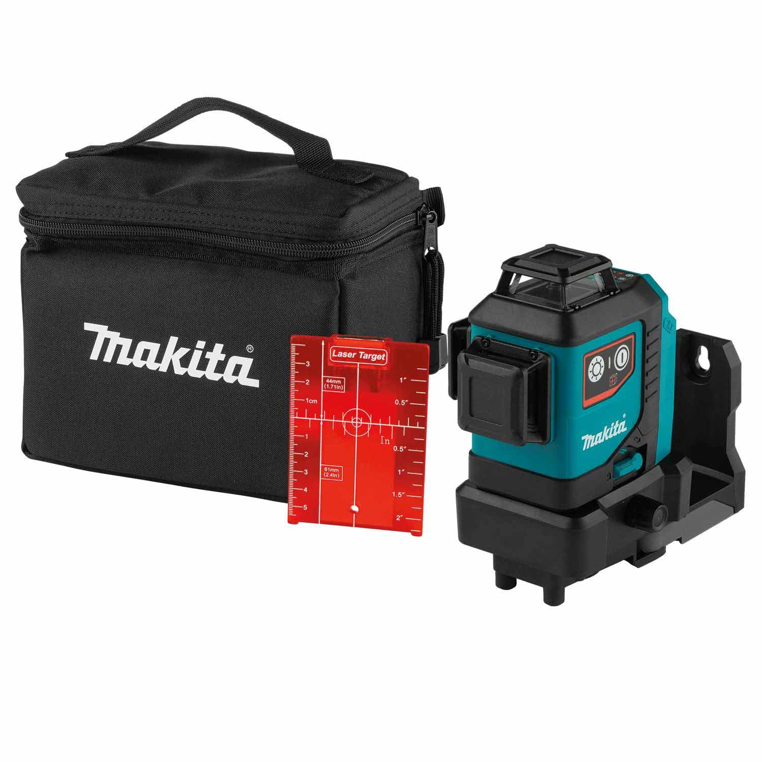 Makita SK700D 12V max CXT Self-Leveling 360° 3-Plane Red Laser, Tool Only - Moutools