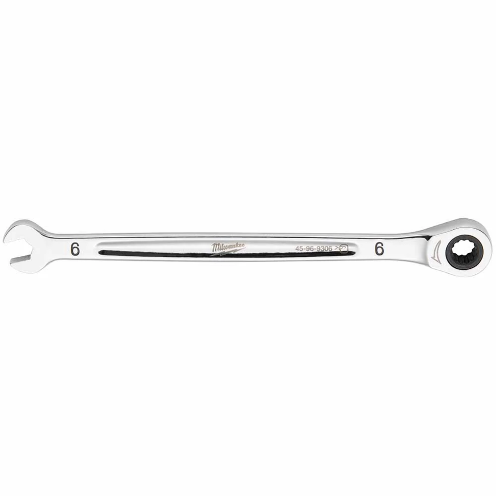 Milwaukee 45-96-9306 6mm Ratcheting Combination Wrench - Moutools
