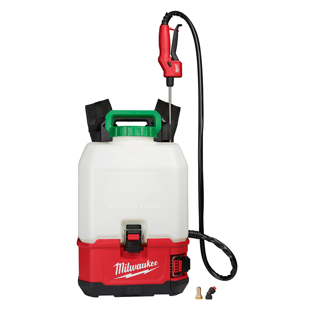 Milwaukee 2820-20PS M18 SWITCH TANK 4-Gallon Backpack Sprayer (Tool Only) - Moutools