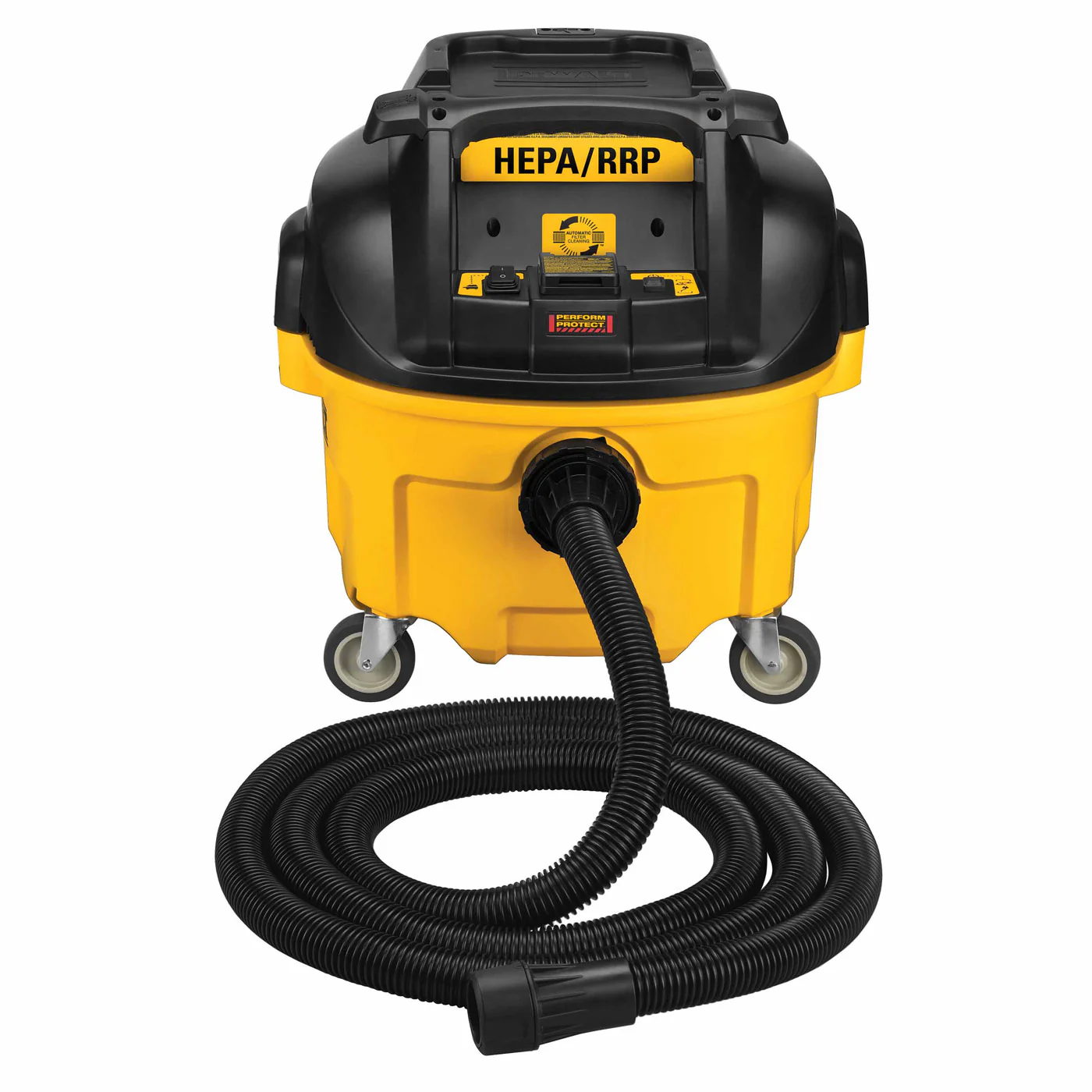 DeWalt DWV010 8 Gal HEPA/RRP Dust Extractor Vacuum with Automatic Filter Cleaning - Moutools