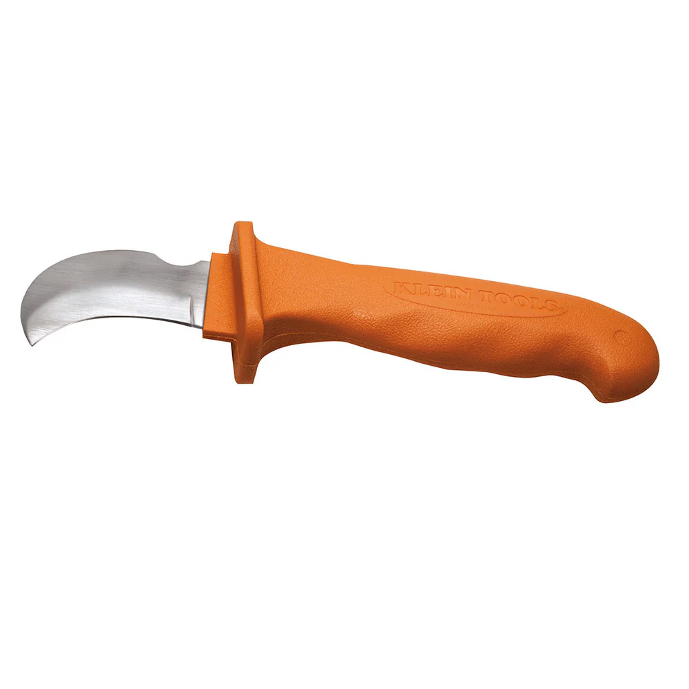 Klein Tools 1571INS Lineman's Skinning Knife, Insulated - Moutools