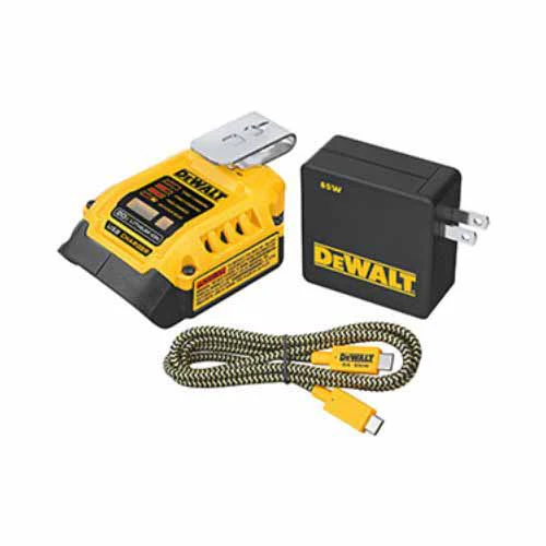 DeWalt DCB094K 20V Max Charger and USBC Adapter Kit - Moutools