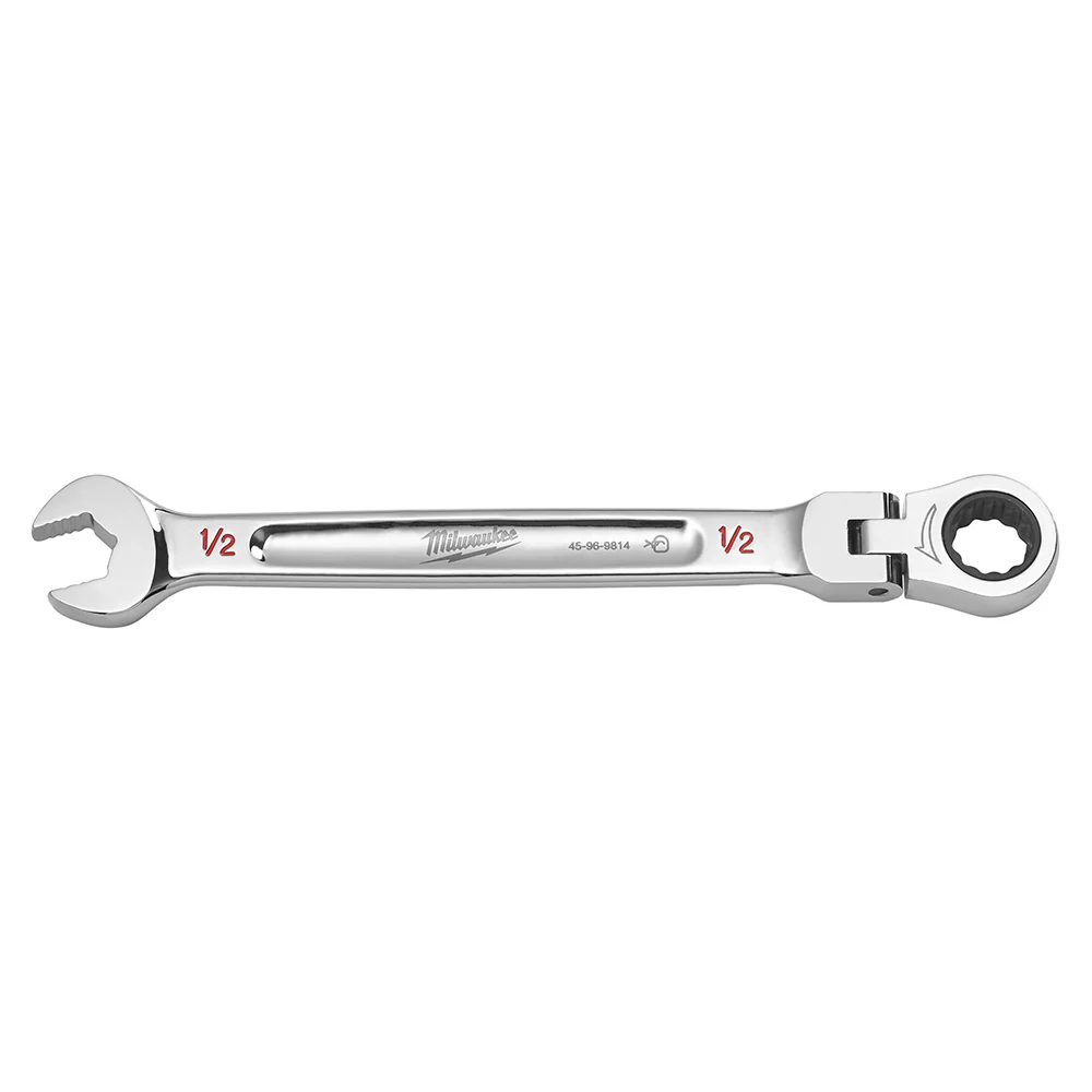 Milwaukee 45-96-9814 1/2in. Flex Head Combination Wrench - Moutools