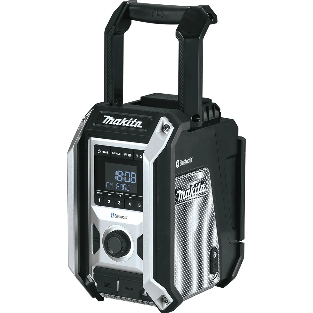 Makita XRM09B 18V LXT/12V max CXT Bluetooth Job Site Radio, Tool Only - Moutools
