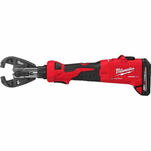 Milwaukee 2978-22K M18™ FORCE LOGIC™ 6T Linear Utility Crimper Kit w/ Kearney Jaw - Moutools