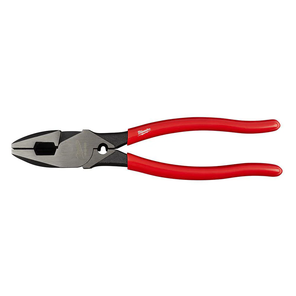 Milwaukee 48-22-6500 High Leverage Linesman's Pliers with Crimper - Moutools