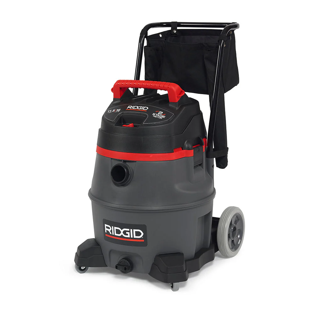 RIDGID 50363 RV2600B 16 Gal Red 2 Stage Wet/Dry Vac - Moutools
