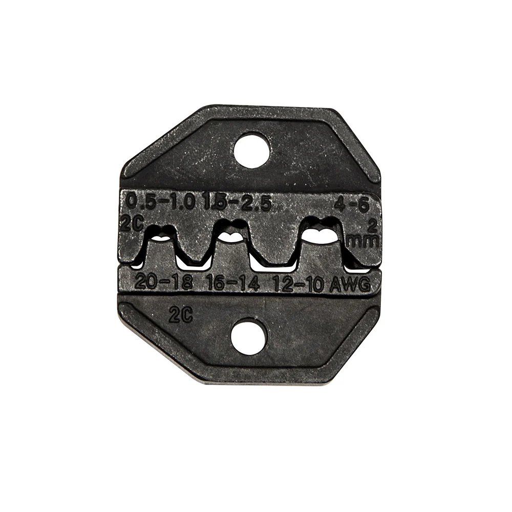 Klein Tools VDV205-036 Crimper Die, Non-Ins, Open Barrel, AWG 10-20 - Moutools