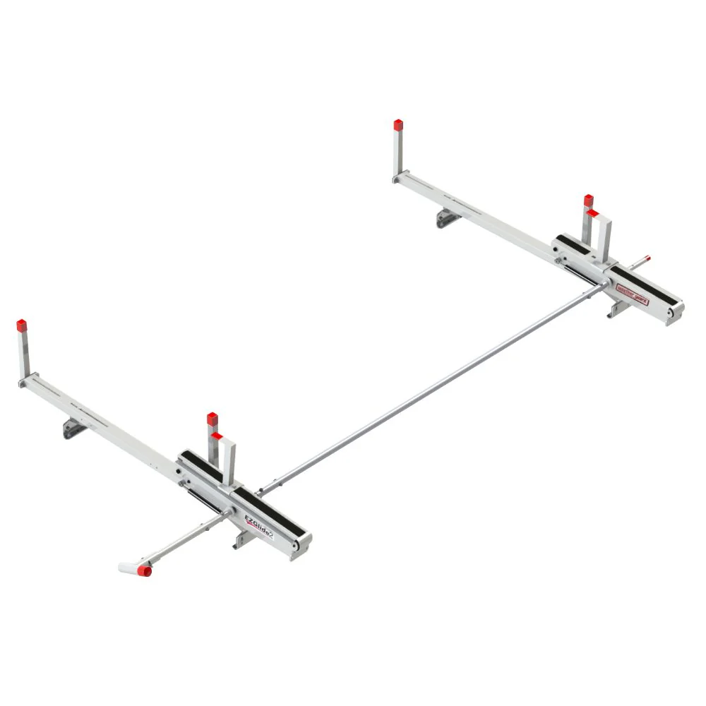 WeatherGuard 2271-3-01 EZGLIDE2™ Fixed Drop-down Ladder Rack, Full - Moutools