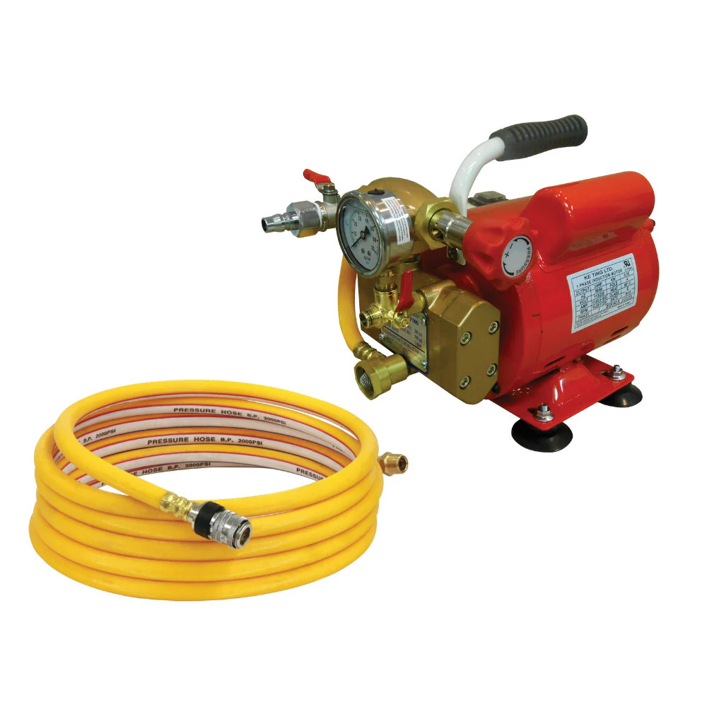 Reed EHTP500 Electric Hydrostatic Test Pump,110V, Single Phase 50/60 Hz - Moutools