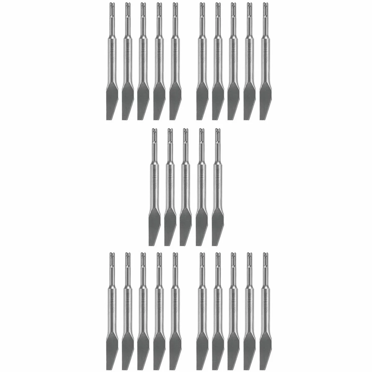Bosch HS1400B25 25 pc. 1/4 In. Mortar Knife SDS-plus Bulldog Hammer Steel - Moutools