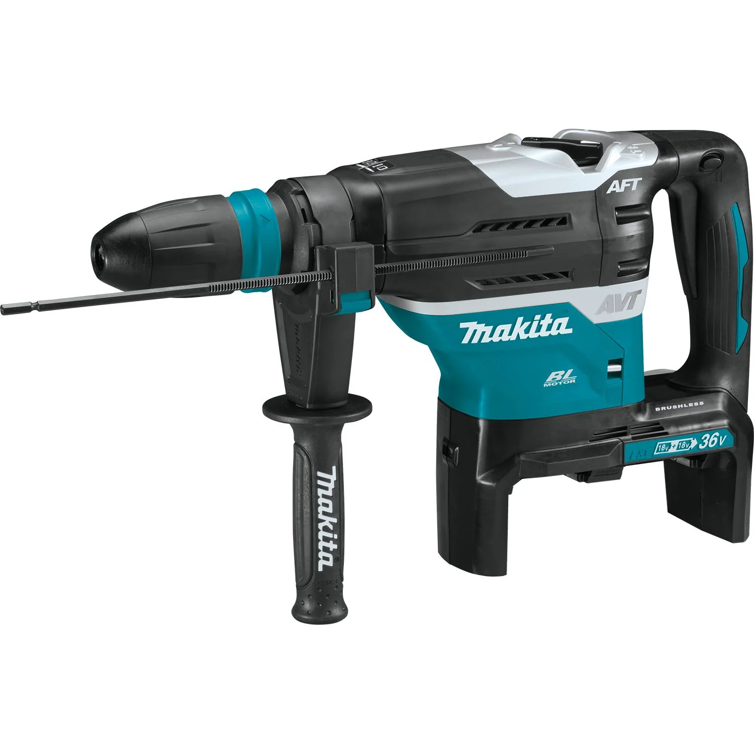 Makita XRH07ZKUN 36V (18V X2) LXT AVT Rotary Hammer, Tool Only - Moutools