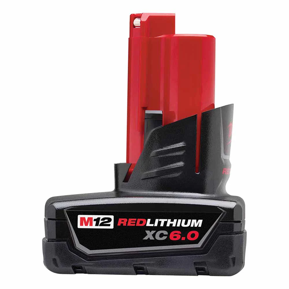 Milwaukee 48-11-2460 M12 REDLITHIUM XC 6.0 Extended Capacity Battery Pack - Moutools