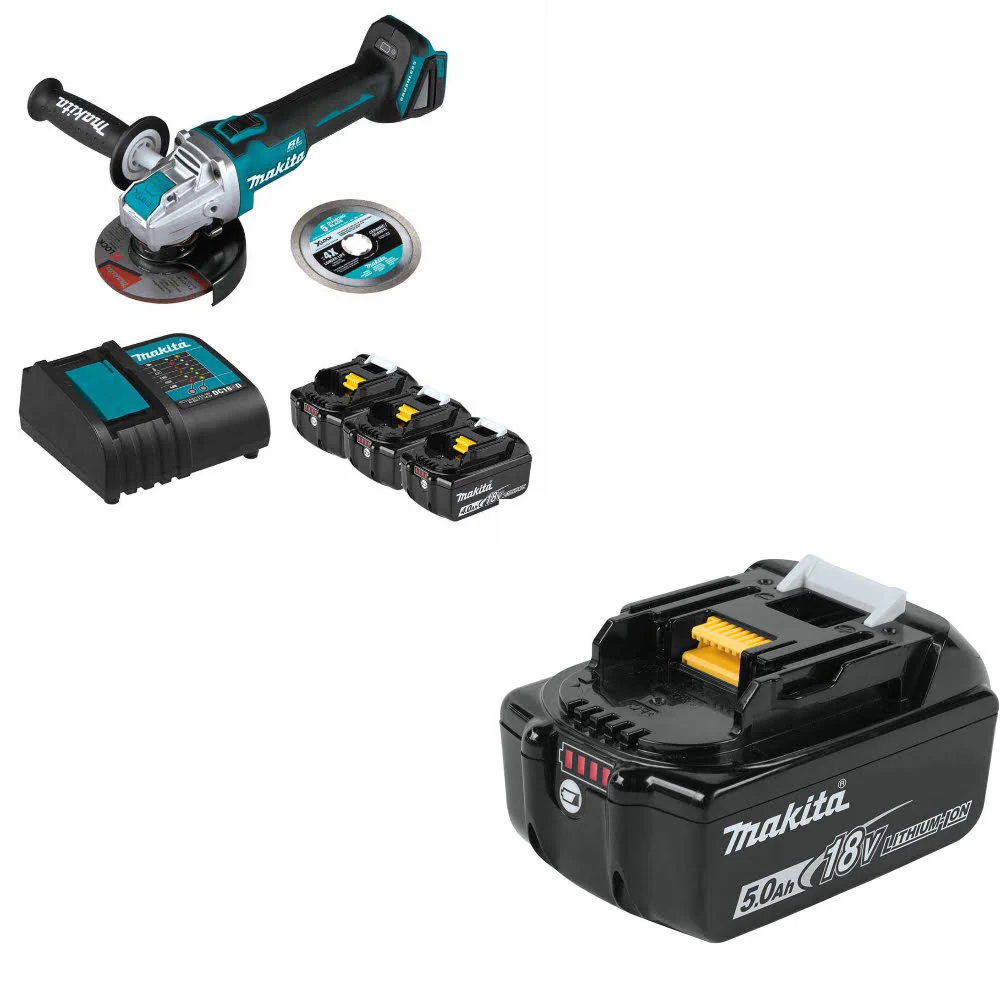 Makita BL1840BSCX3 18V LXT Li-Ion Starter Pack W/ FREE BL1850B 18V LXT Battery - Moutools