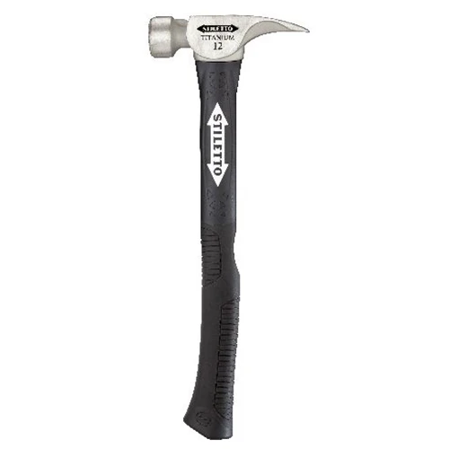 Stiletto TI12SCF 12 oz Smooth Hammer Curved With Fiberglass Handle - Moutools