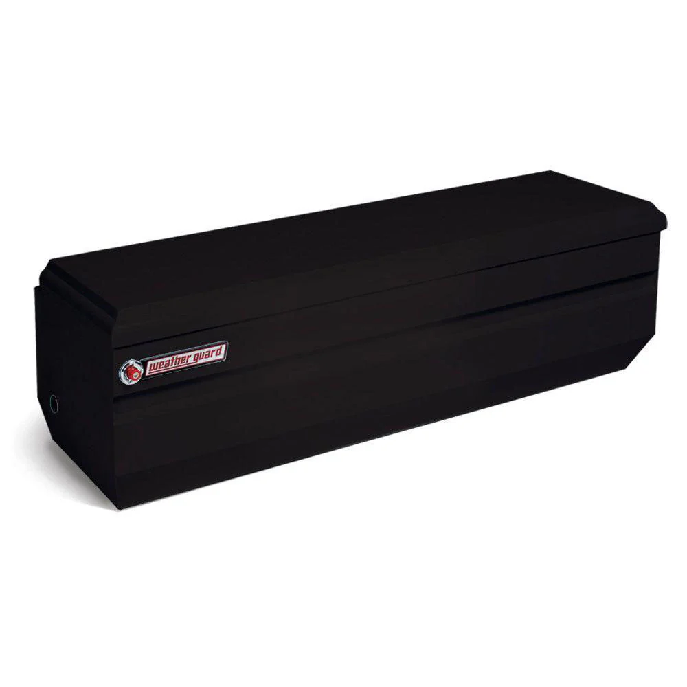 WeatherGuard 665-5-01 Gloss Black Steel All-Purpose Chest, Full, 13.1 Cu. Ft. - Moutools