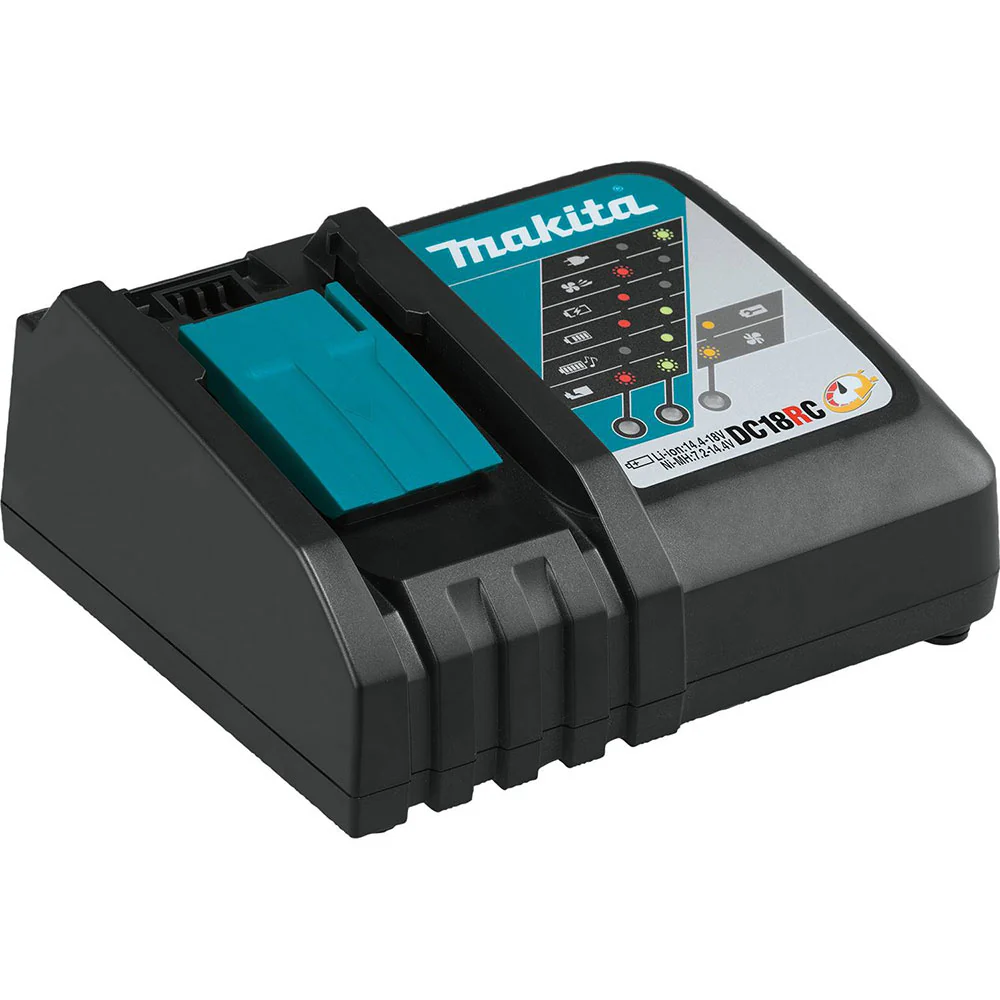 Makita DC18RC 18V LXT® Lithium-Ion Rapid Optimum Charger - Moutools