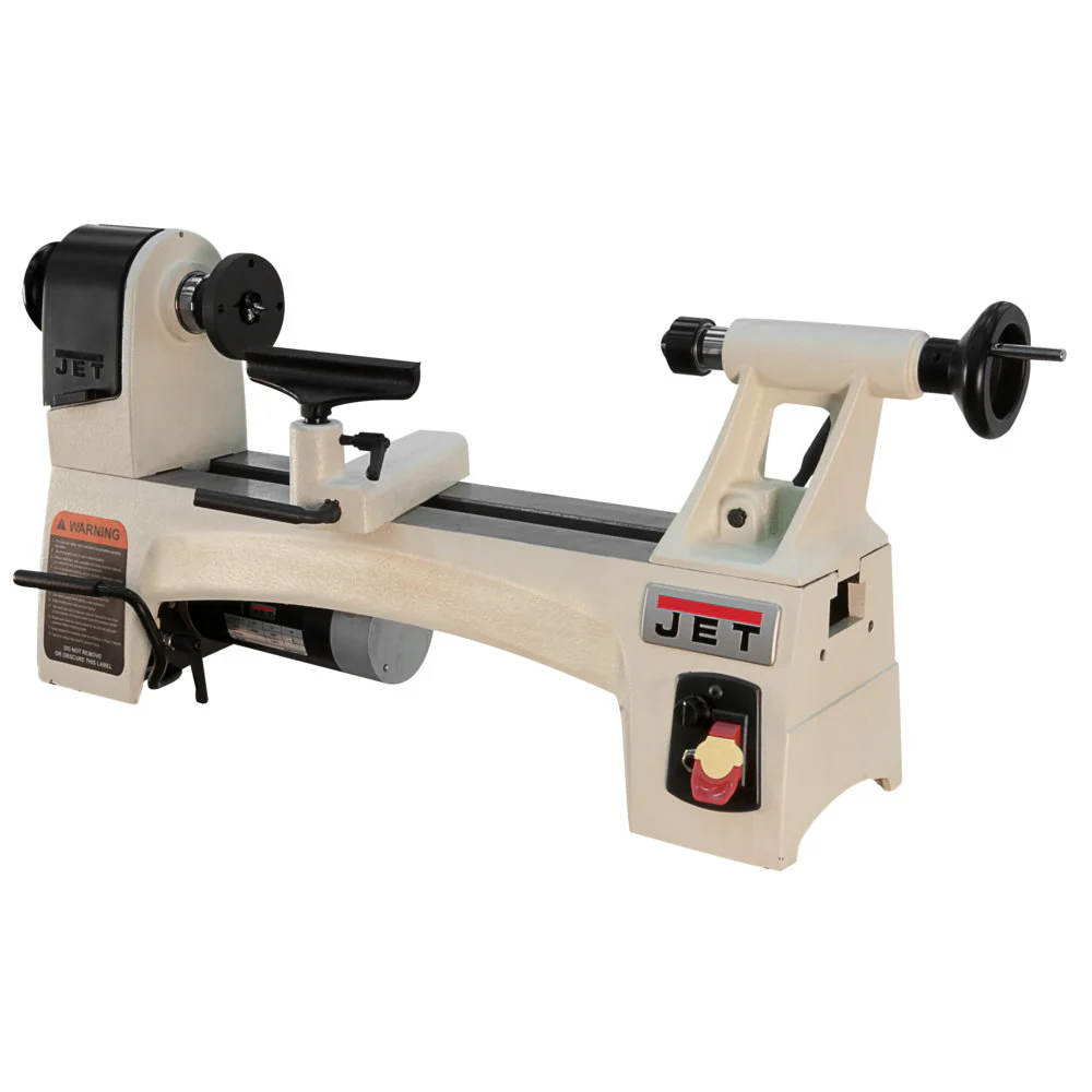 Jet JT9-719110 JWL-1015VS 10'' x 15'' Variable Speed Wood Lathe - Moutools