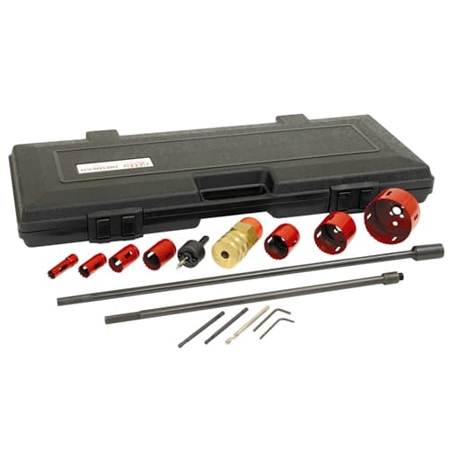 Reed DM3MECH Mechanical Hot Tapping Machine with Hole Saws And Arbor - Moutools