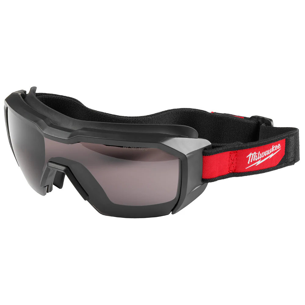 Milwaukee 48-73-2061 Vented Low-Profile Goggles - Tinted Dual Coat Lens - Moutools